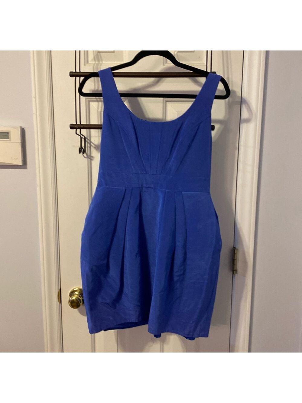 Shoshanna dress size 8, purple-ish blue